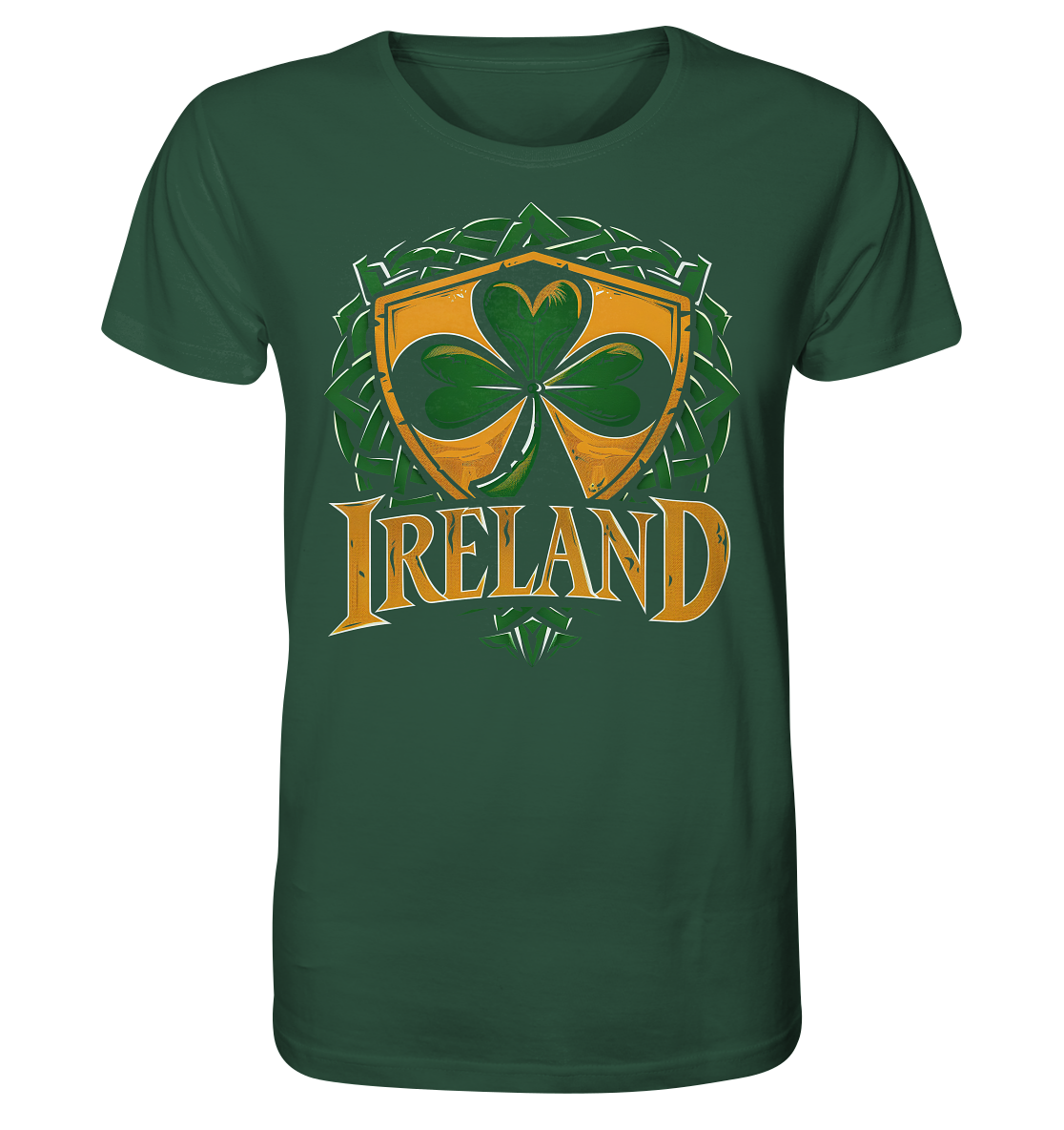 Ireland "Shamrock / Crest"  - Organic Shirt