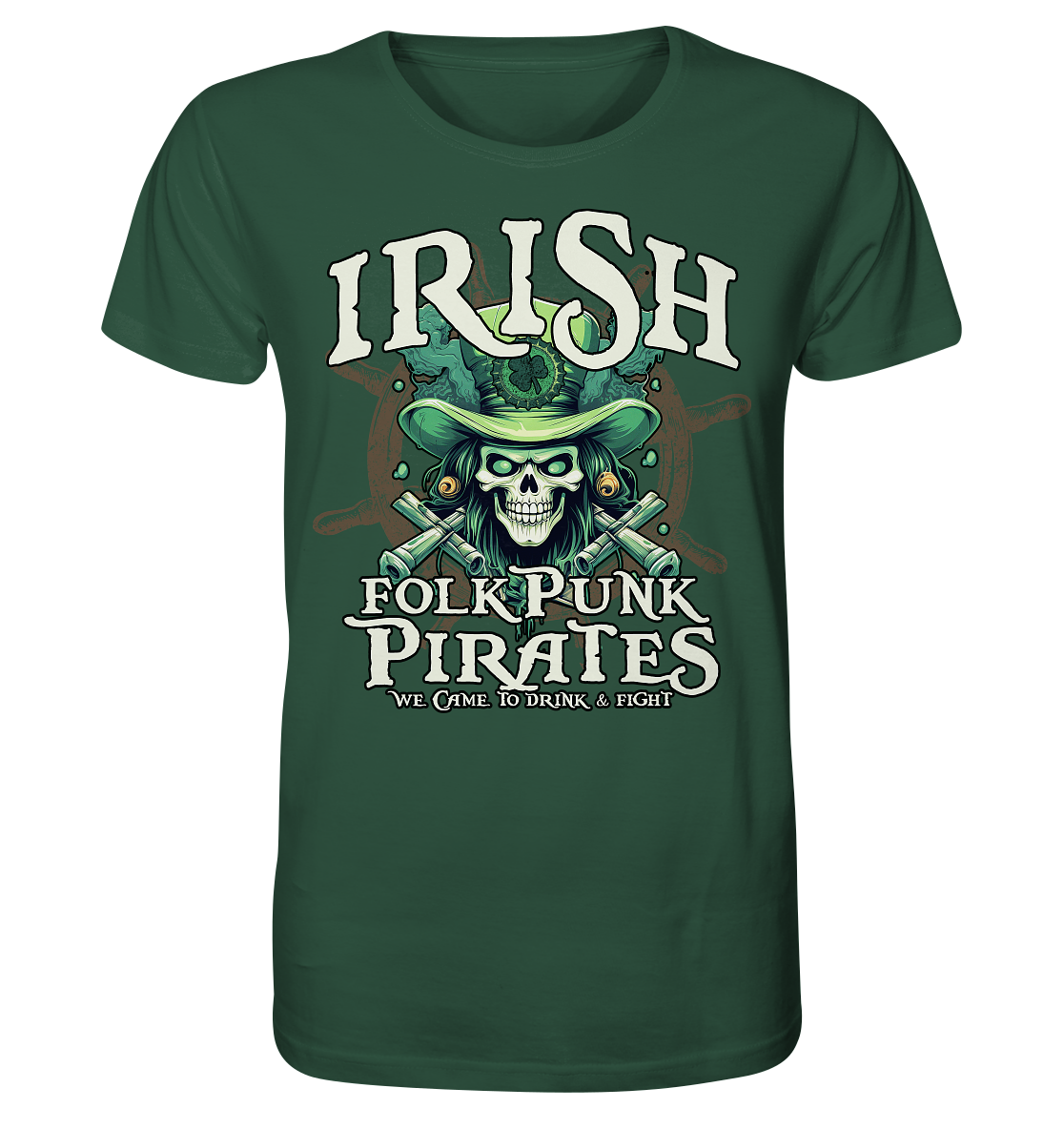 Irish Folkpunk "Pirates" - Organic Shirt