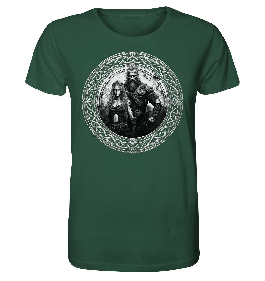 Celtic Warrior "Couple" - Organic Shirt