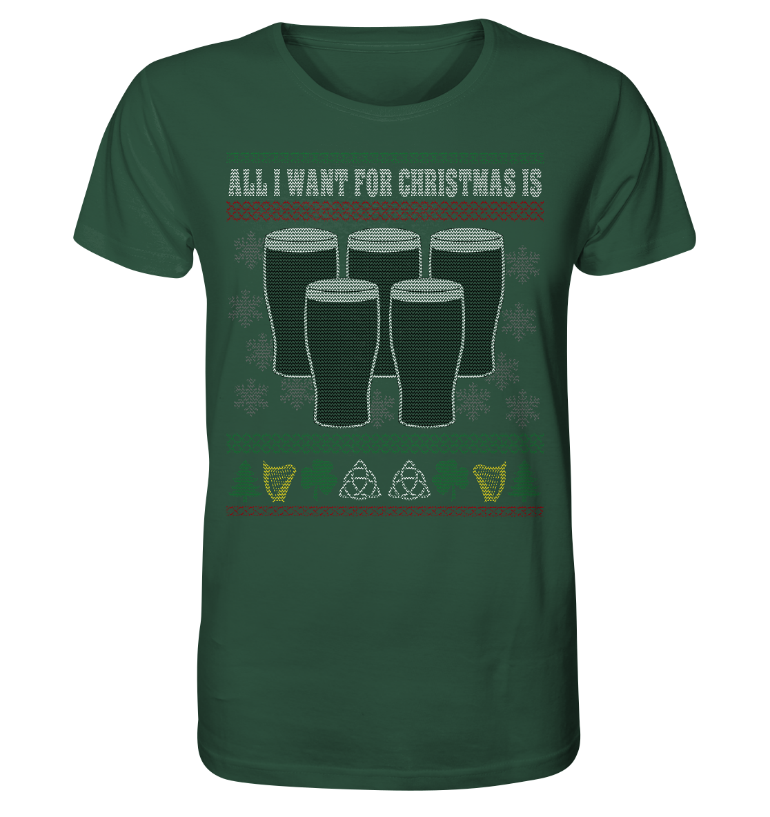 All I Want For Christmas - Organic Shirt