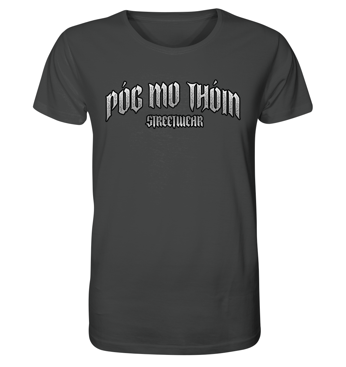 Póg Mo Thóin Streetwear "Logo" - Organic Shirt