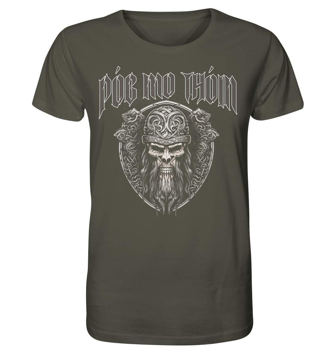 Póg Mo Thóin Streetwear "Celtic Warrior" - Organic Shirt