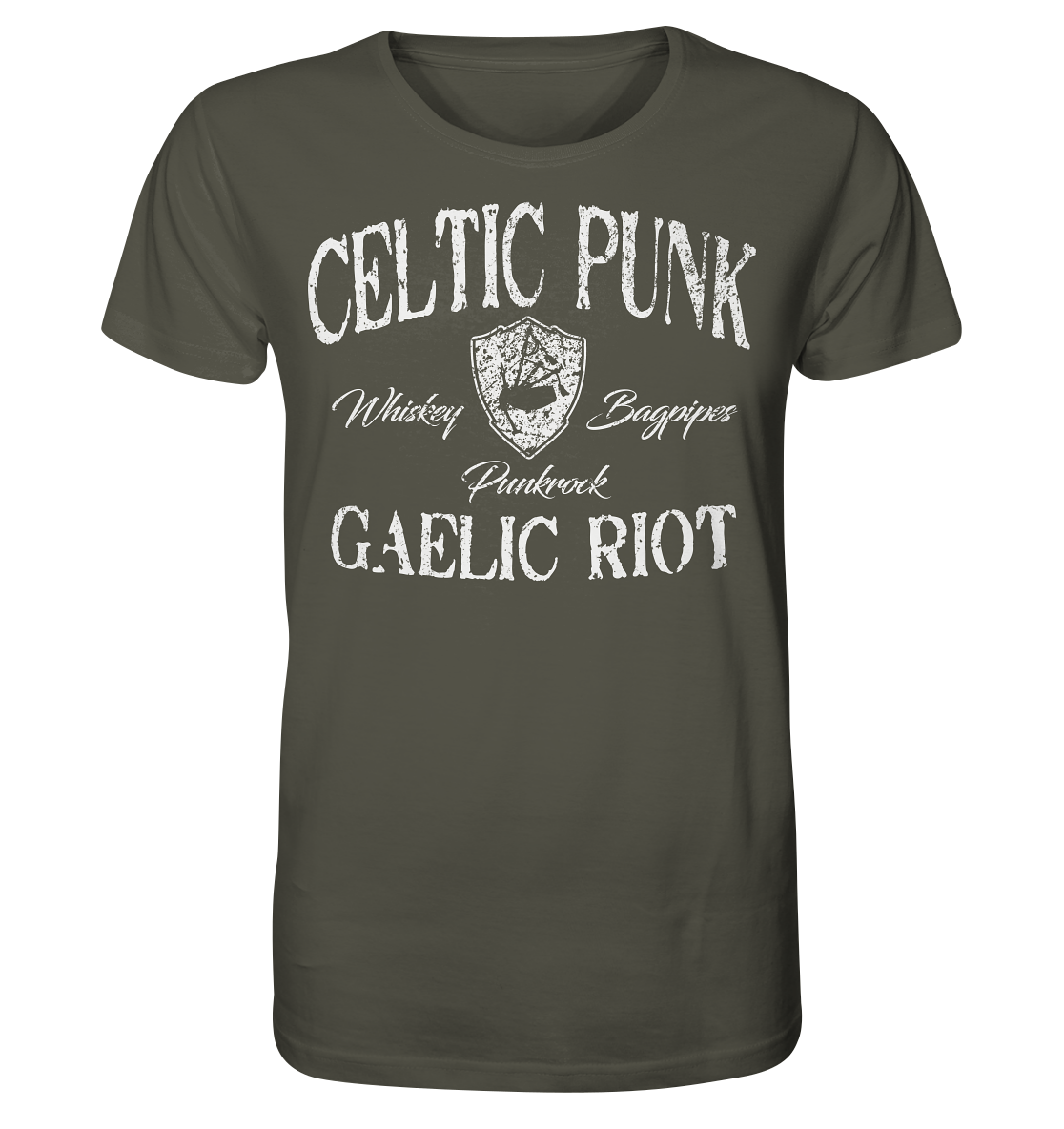 Celtic Punk "Gaelic Riot" - Organic Shirt