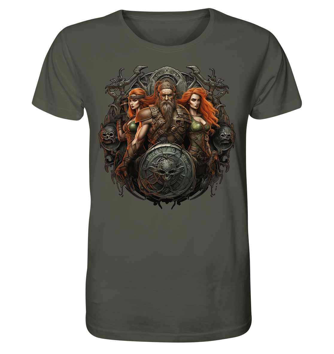 Celtic Warrior "Shield" - Organic Shirt