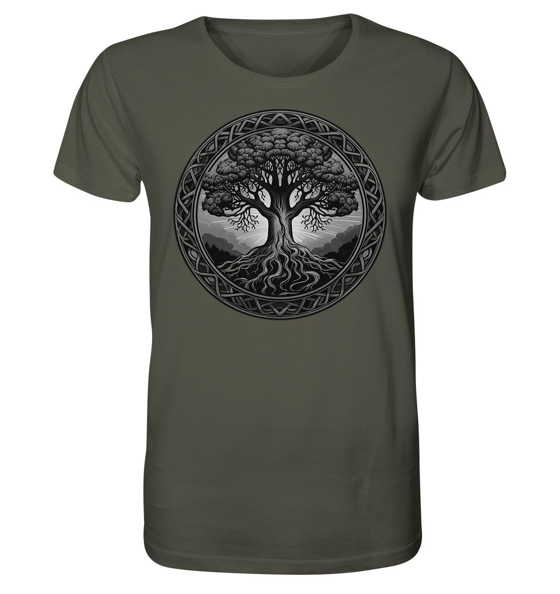 Celtic Tree III - Organic Shirt