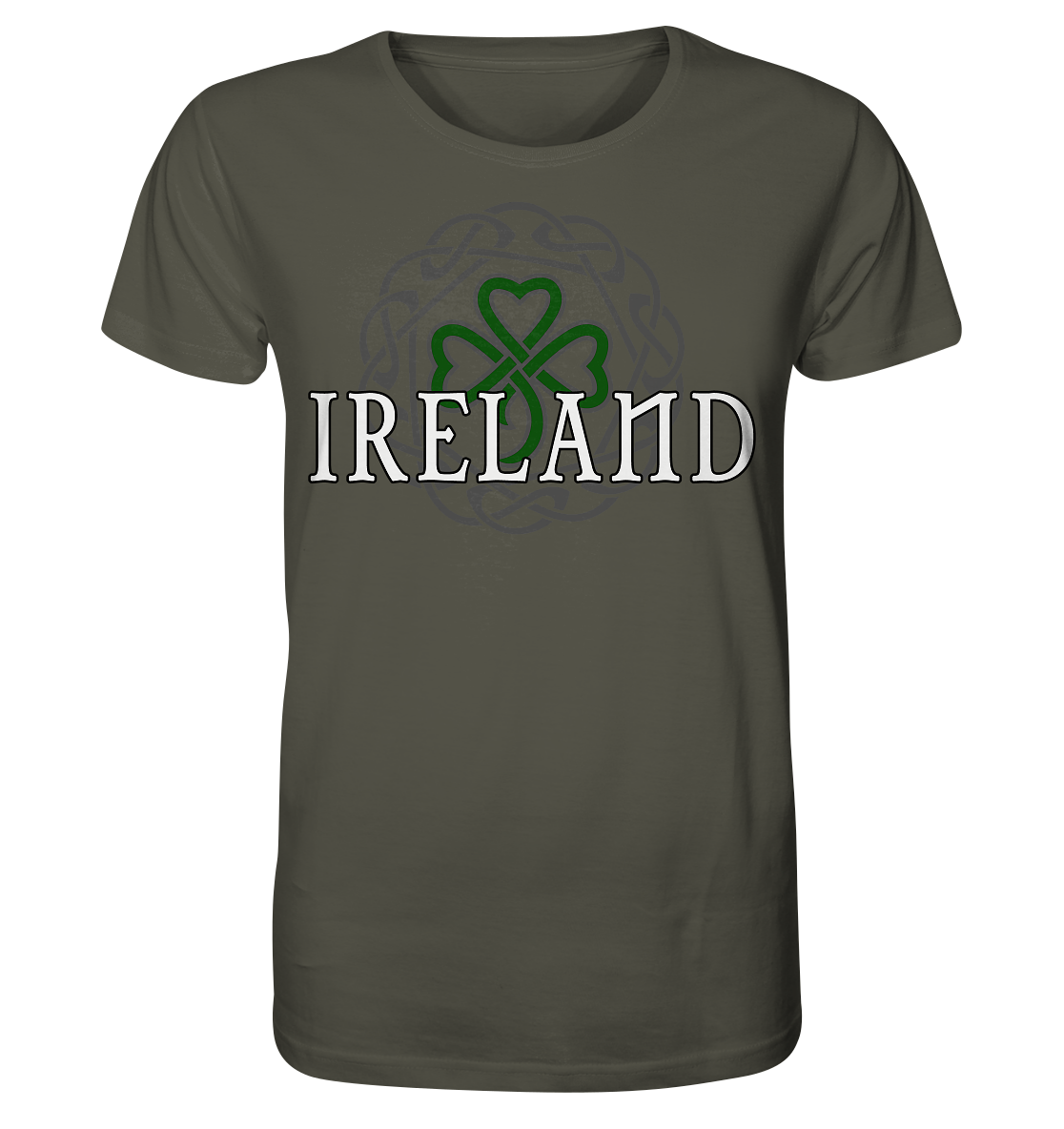 Ireland "Celtic Knot / Shamrock" - Organic Shirt