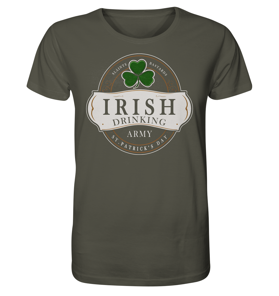 Irish Drinking Army "St. Patrick's Day" - Organic Shirt