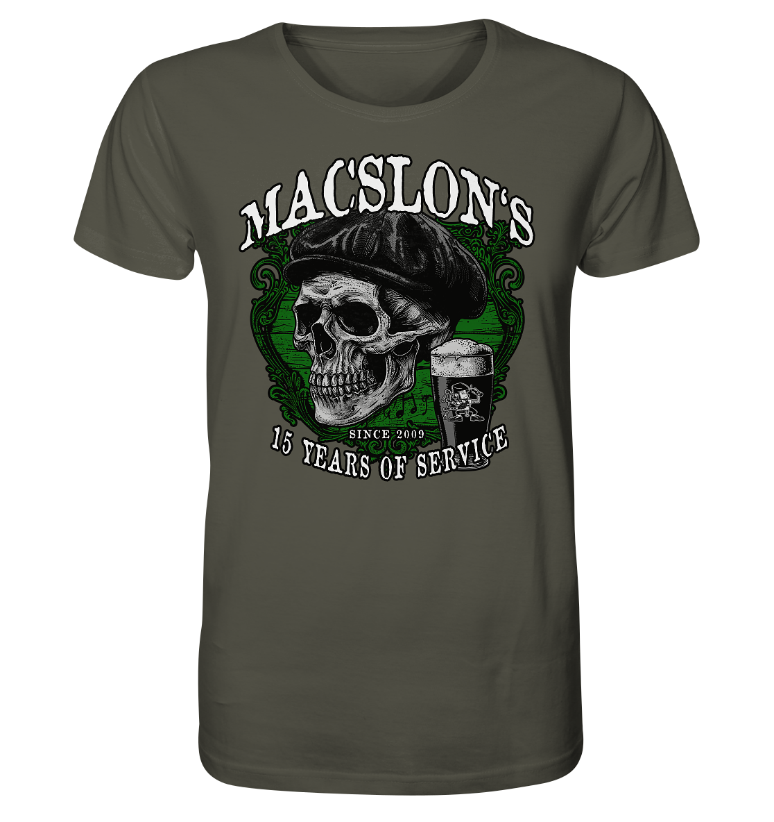 MacSlon's "15 Years Of Service I" - Organic Shirt