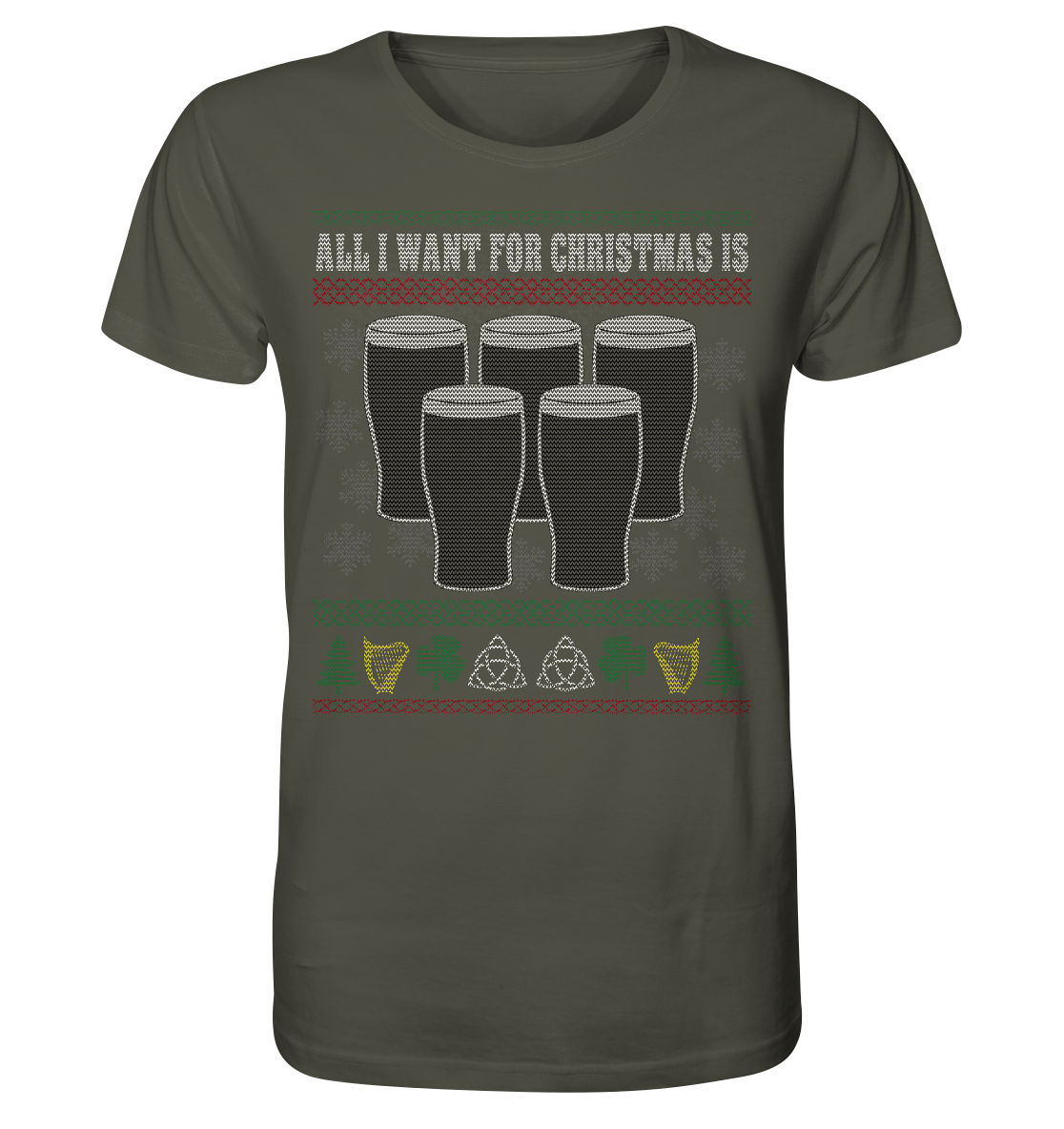 All I Want For Christmas - Organic Shirt