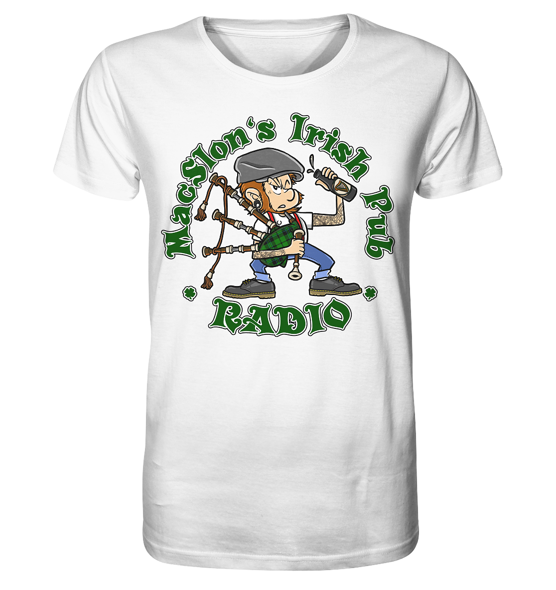 MacSlon's Radio "Classic Logo" - Organic Shirt