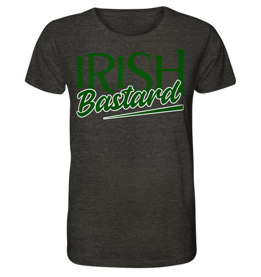 Irish Bastard - Organic Shirt (meliert)