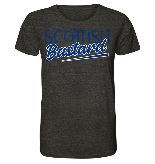 Scottish Bastard - Organic Shirt (meliert)