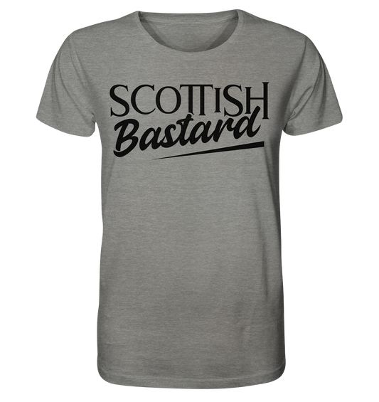 Scottish Bastard  - Organic Shirt (meliert)