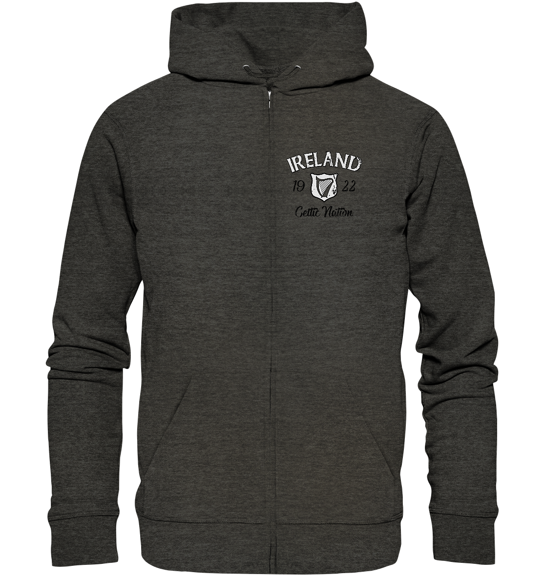 Ireland "Celtic Nation" - Organic Zipper