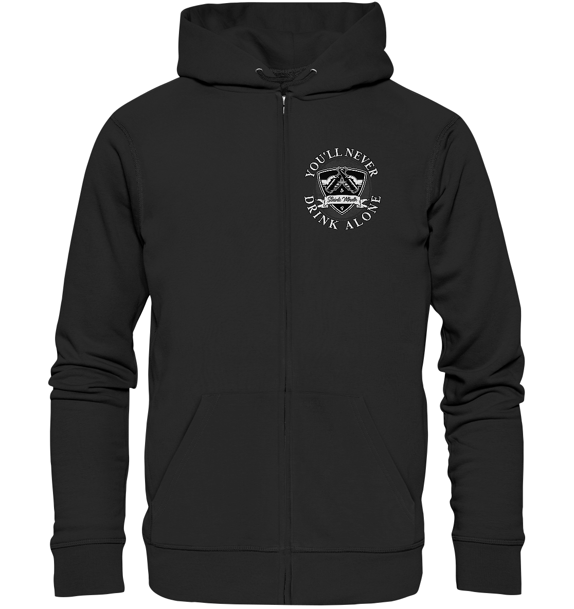 You'll Never Drink Alone "Slàinte Mhath" - Organic Zipper