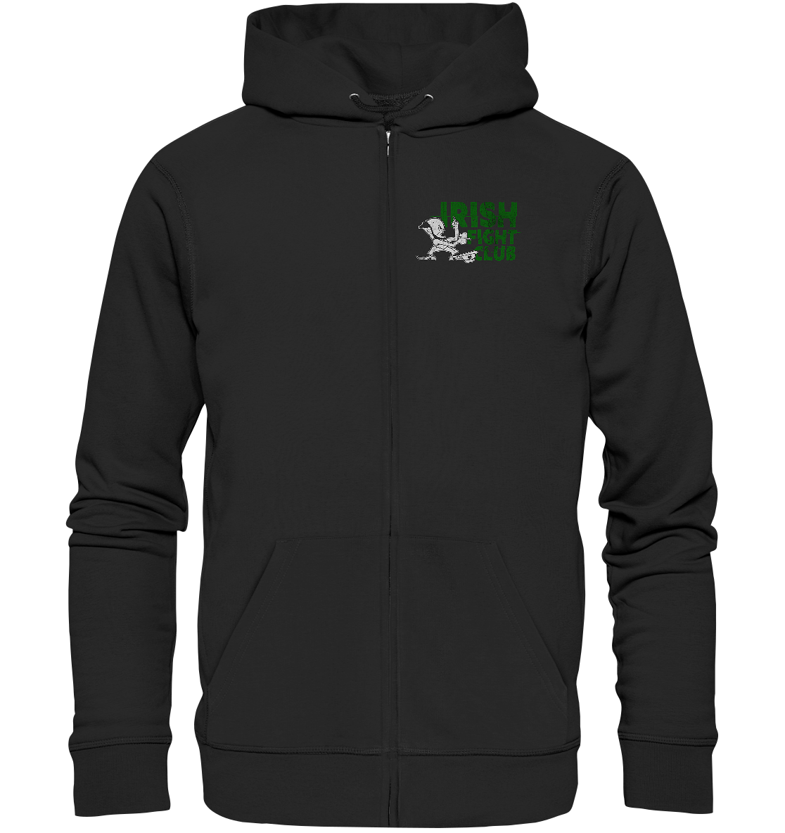 Irish Fight Club "Leprechaun I" - Organic Zipper