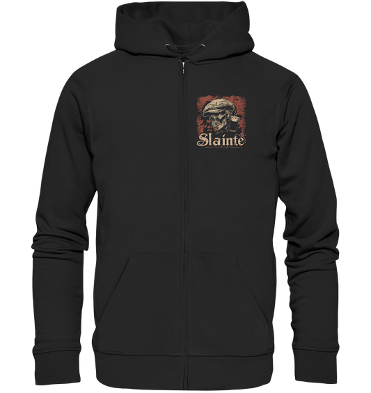 Slainte "Flatcap-Skull II" - Organic Zipper