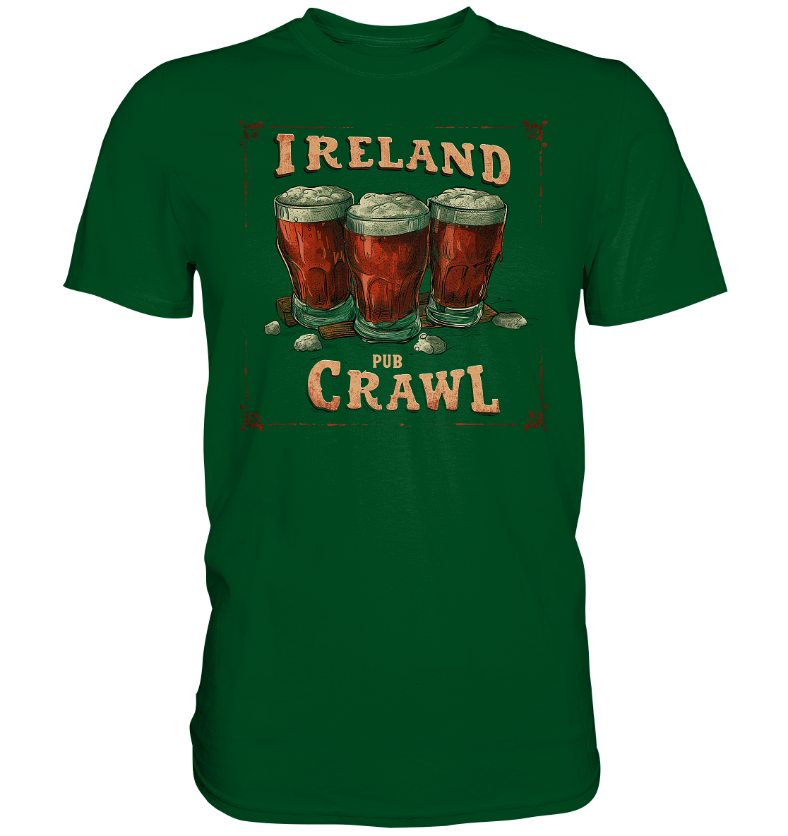 Ireland "Pub Crawl II" - Premium Shirt