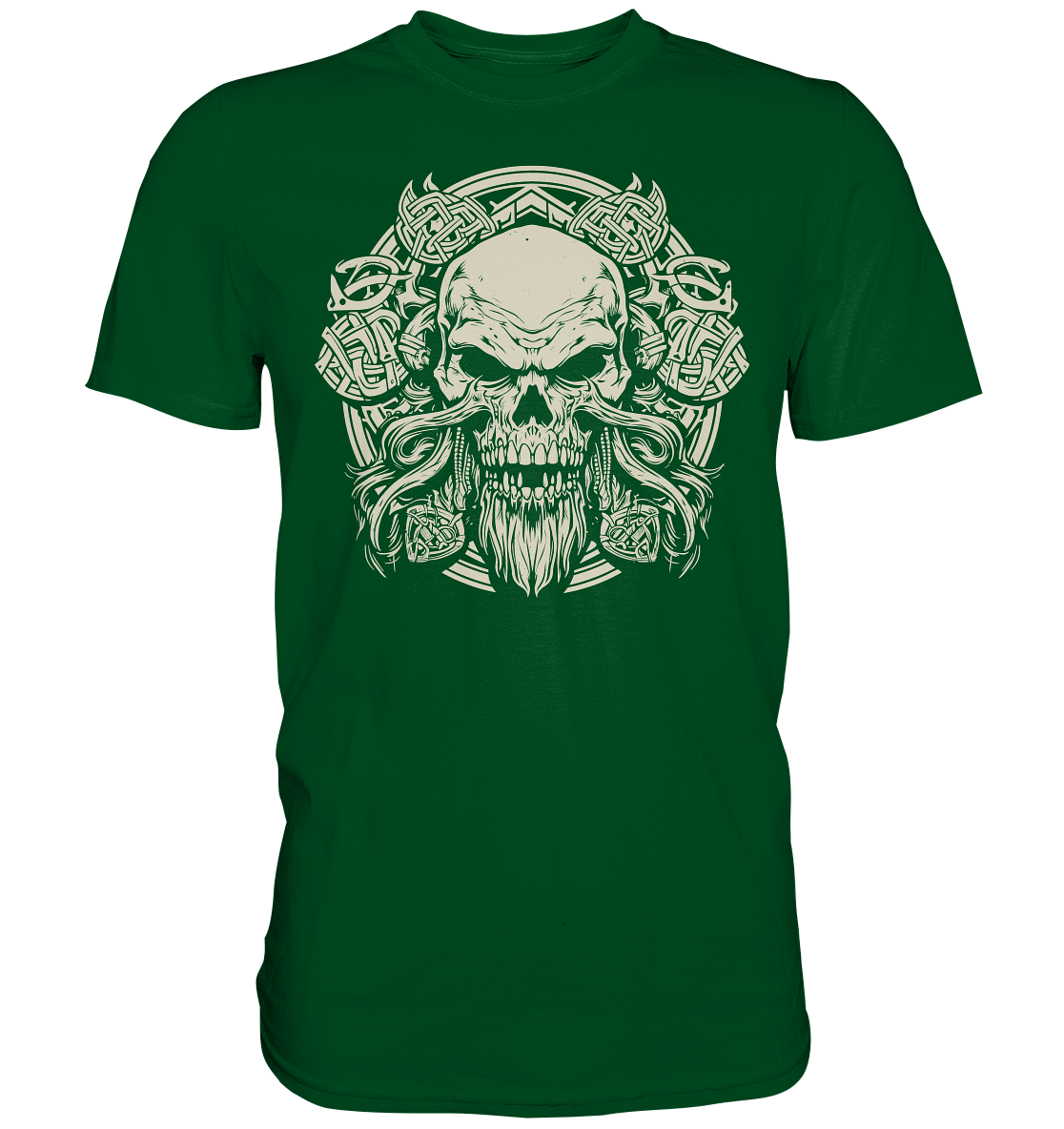 Celtic Skull "Crest I" - Premium Shirt