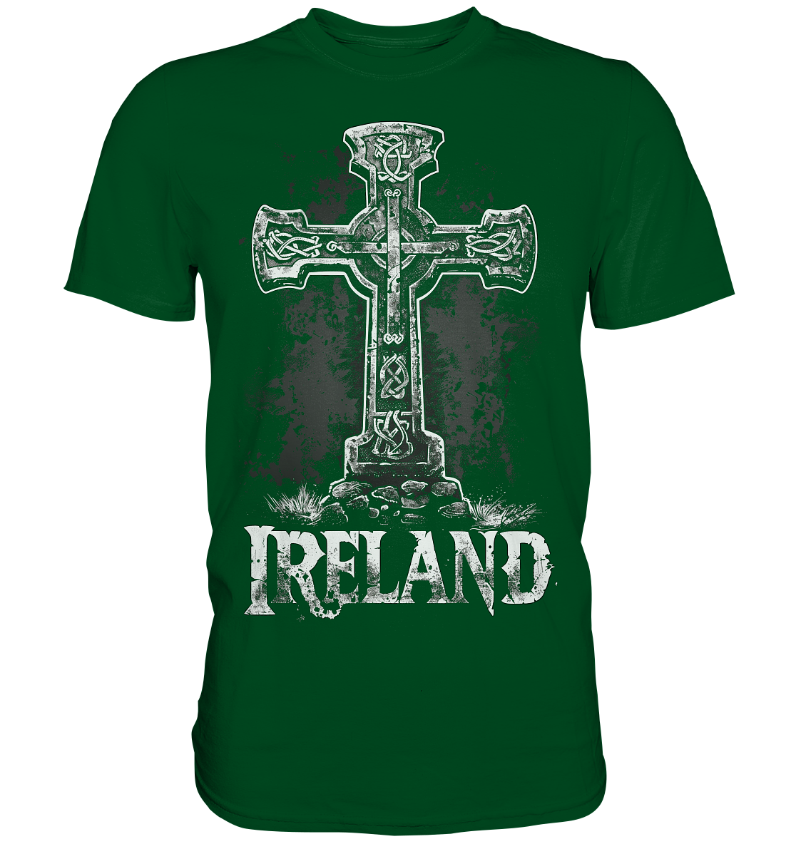 Ireland "Celtic Cross I"  - Premium Shirt