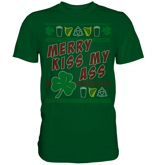 Merry Kiss My Ass (Christmas) - Premium Shirt