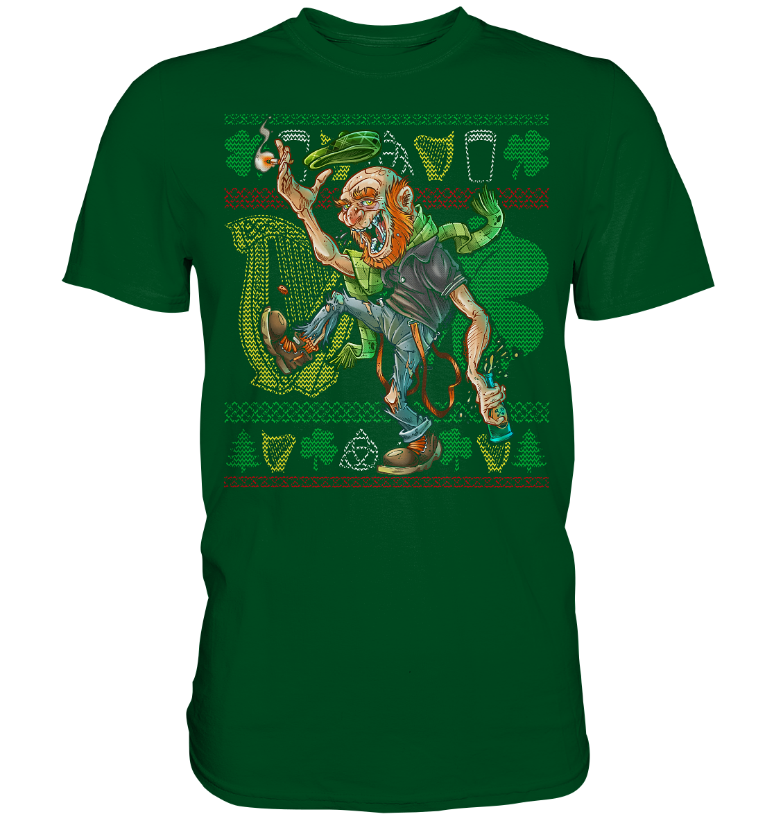 Old Irish Bastard (Christmas) - Premium Shirt