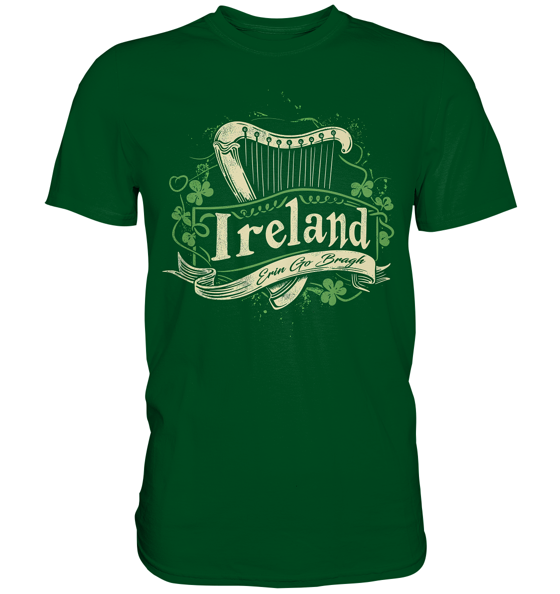 Ireland "Erin Go Bragh / Crest"  - Premium Shirt