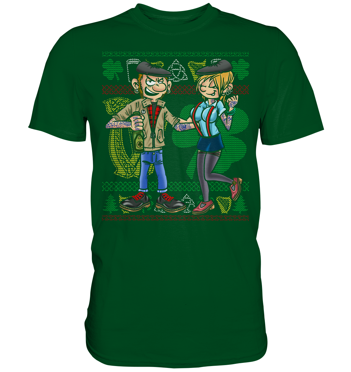 Irish Couple (Christmas) - Premium Shirt