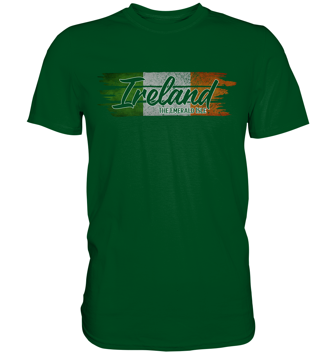 Ireland "The Emerald Isle / Flag" - Premium Shirt