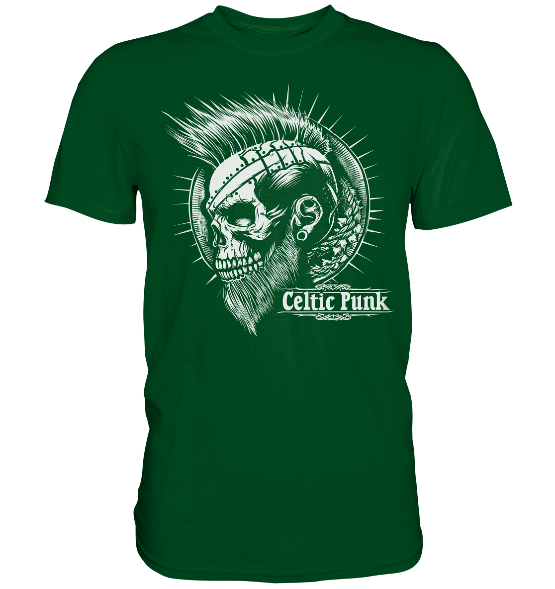 Celtic Punk "Skull IV" - Premium Shirt