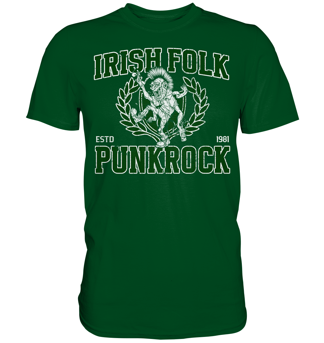 Irish Folk Punkrock "Estd. 1981" - Premium Shirt