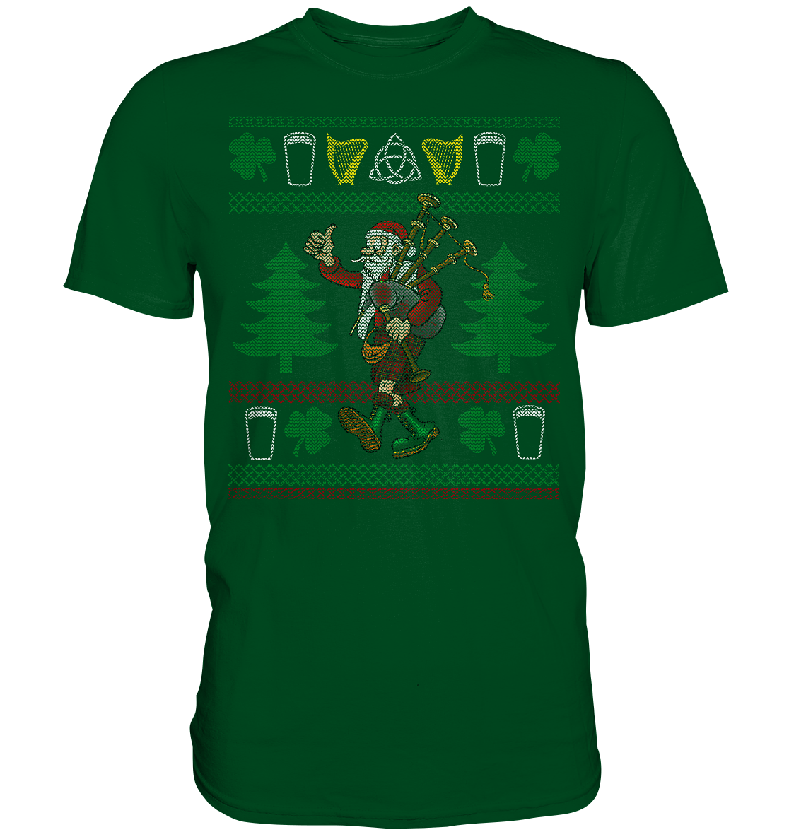 Kilted Santa (Christmas) - Premium Shirt