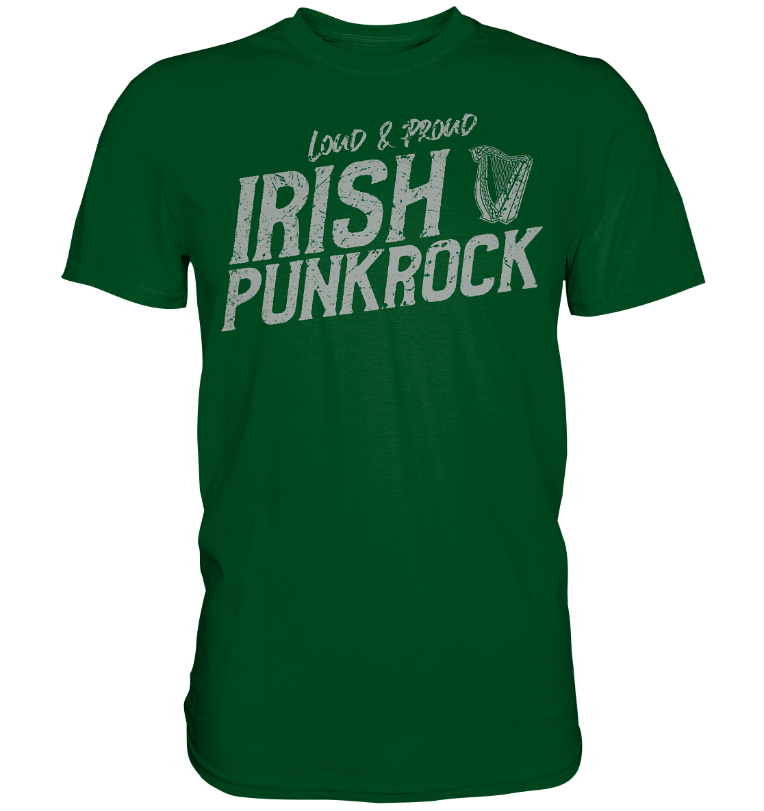 Irish Punkrock "Loud & Proud" - Premium Shirt