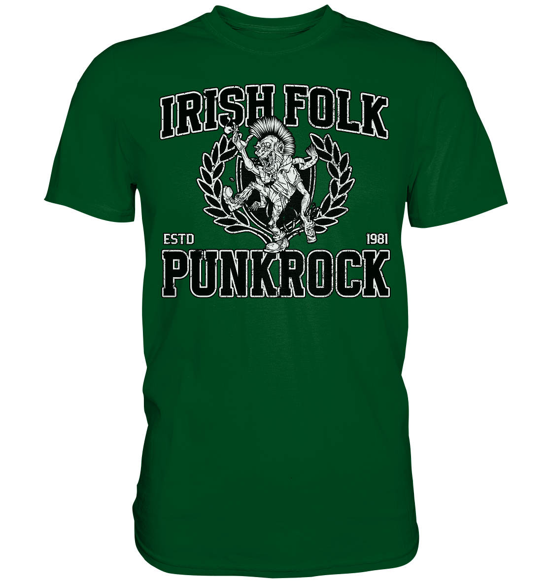 Irish Folk Punkrock "Estd. 1981" - Premium Shirt