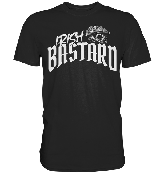 Irish Bastard "Flatcap-Skull V" - Premium Shirt