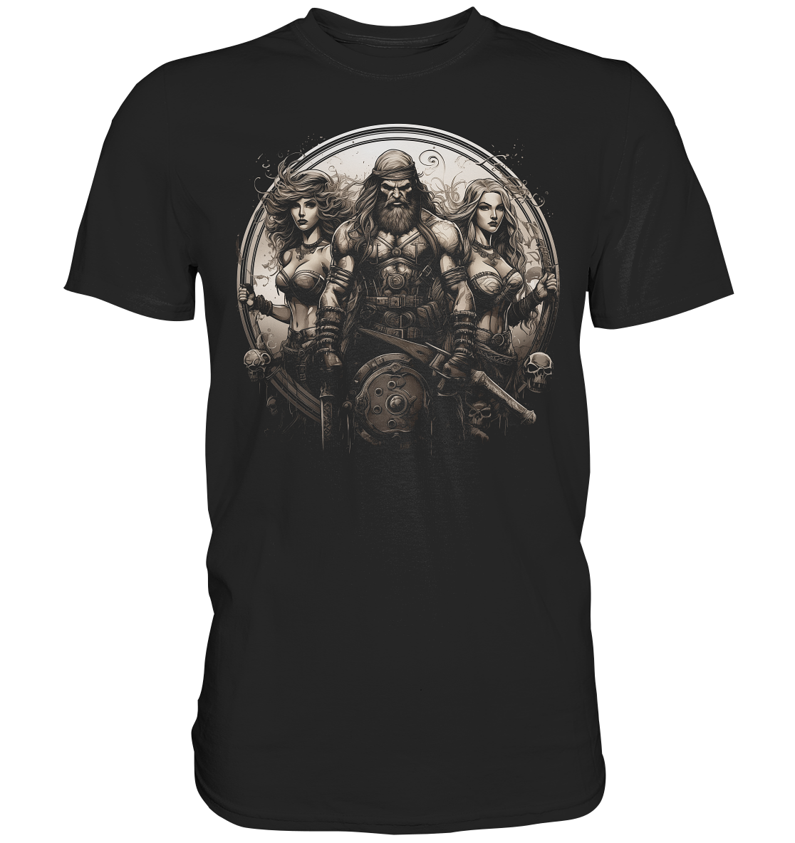 Celtic Warrior Group "Artwork I" - Premium Shirt