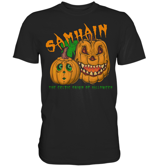 Samhain "The Celtic Origin Of Halloween" - Premium Shirt