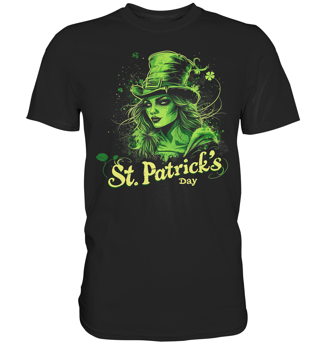 St. Patrick's Day "Leprechaun Girl II" - Premium Shirt