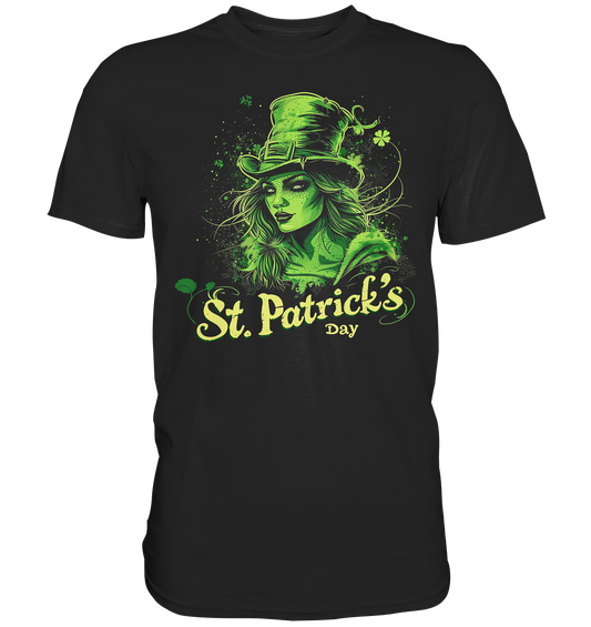 St. Patrick's Day "Leprechaun Girl II" - Premium Shirt