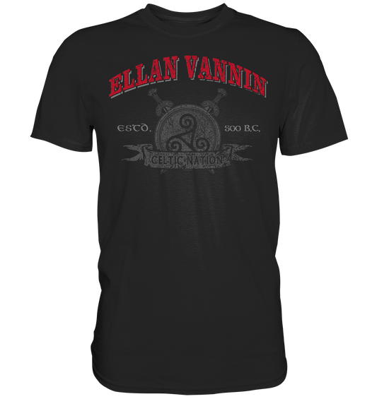 Ellan Vannin "Celtic Nation" - Premium Shirt