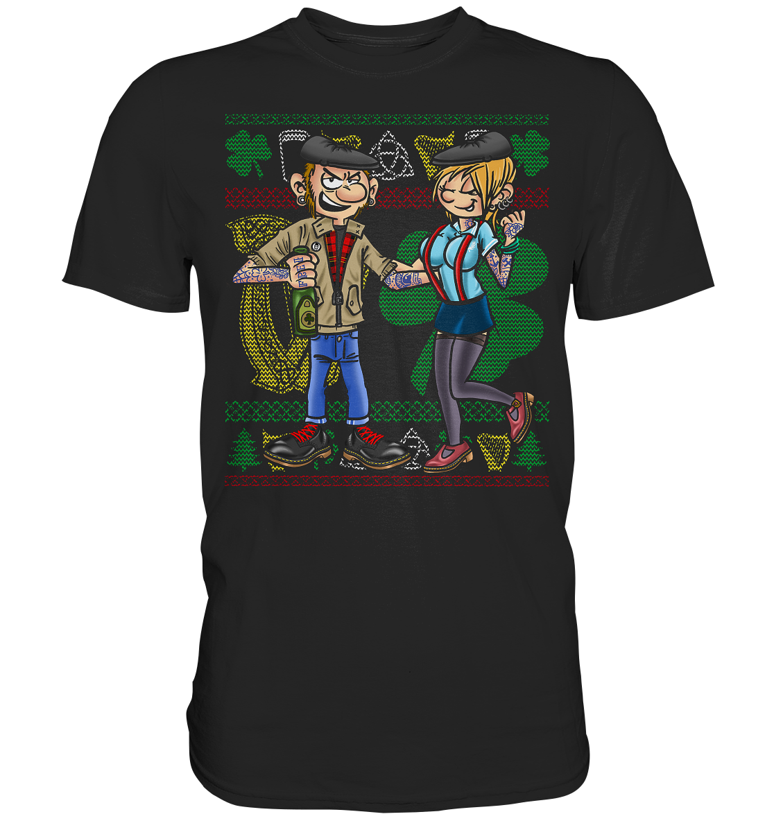 Irish Couple (Christmas) - Premium Shirt