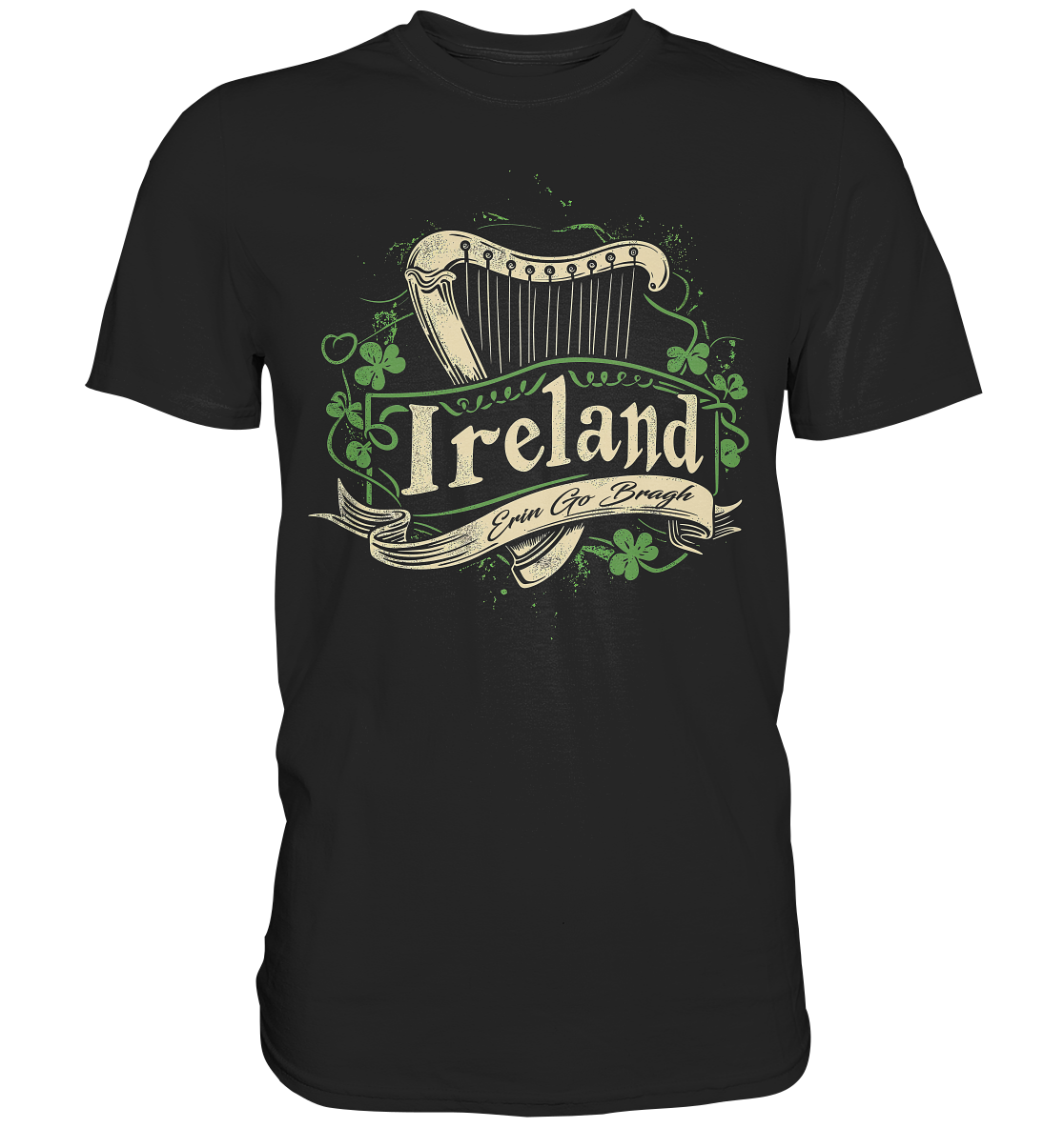 Ireland "Erin Go Bragh / Crest"  - Premium Shirt