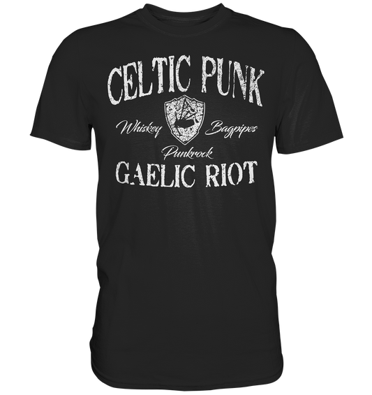 Celtic Punk "Gaelic Riot" - Premium Shirt