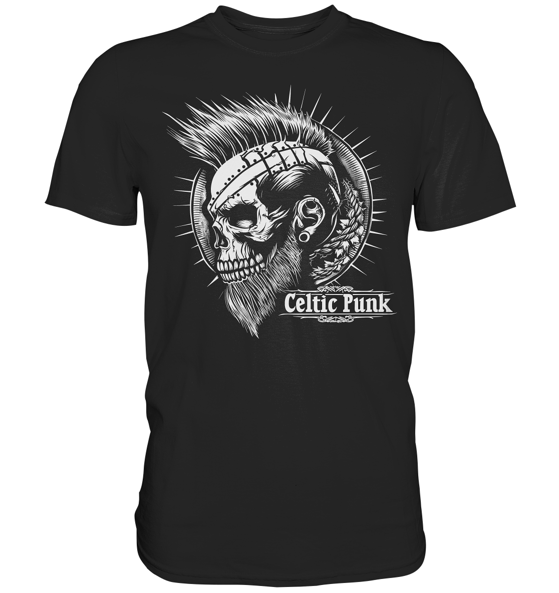 Celtic Punk "Skull IV" - Premium Shirt