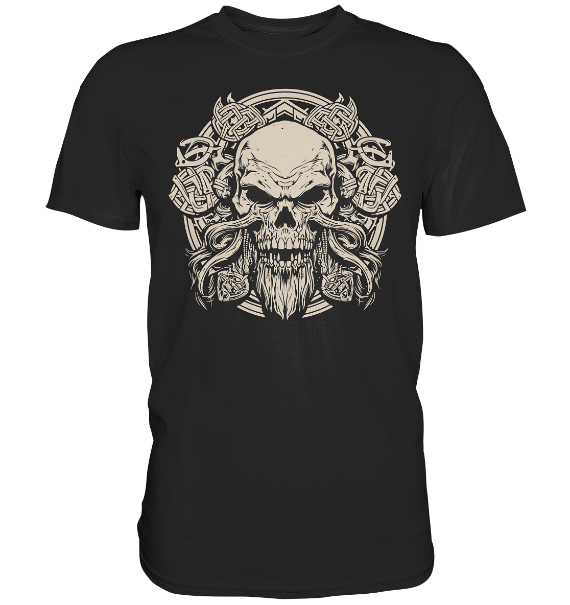 Celtic Skull "Crest I" - Premium Shirt