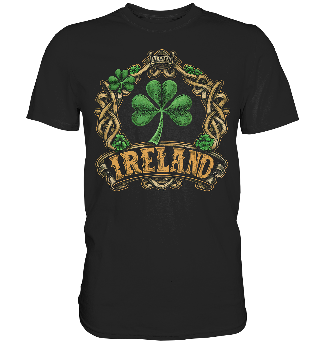 Ireland "Shamrock / Crest III" - Premium Shirt