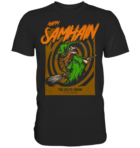 Happy Samhain "Witch" - Premium Shirt