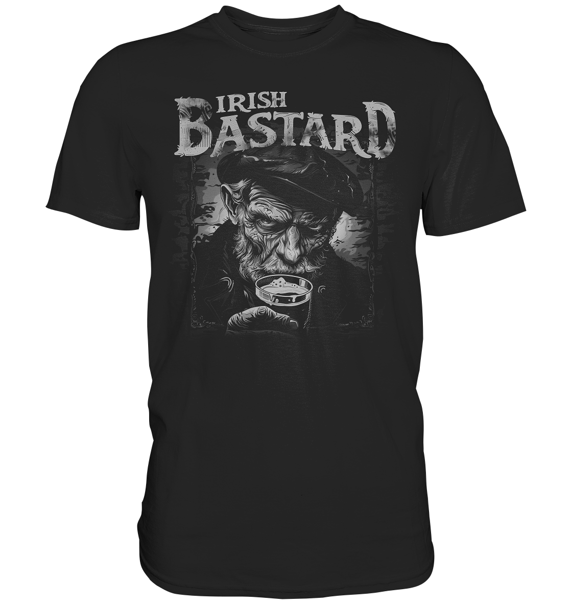 Irish Bastard "Old Irish Man II" - Premium Shirt