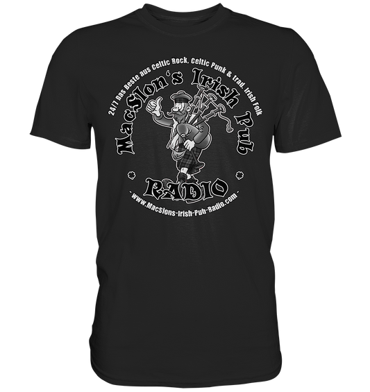 MacSlon's Radio "24/7 - Scotsman Logo" - Premium Shirt