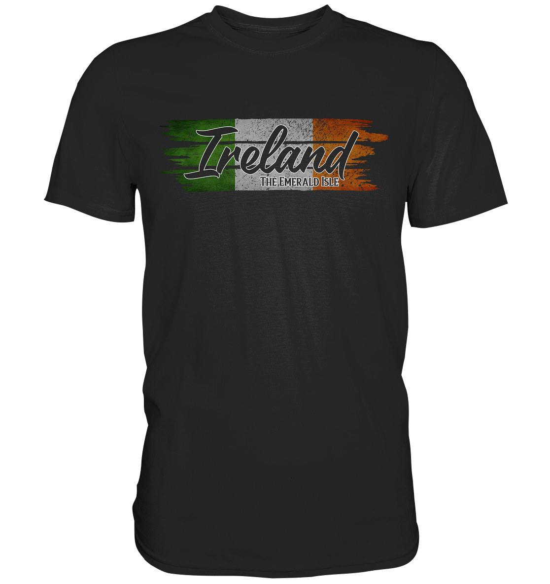 Ireland "The Emerald Isle / Flag" - Premium Shirt